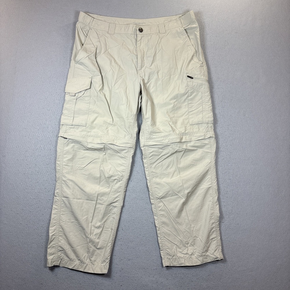 Columbia Men's Zip-Off Cargo Pants - Light Tan